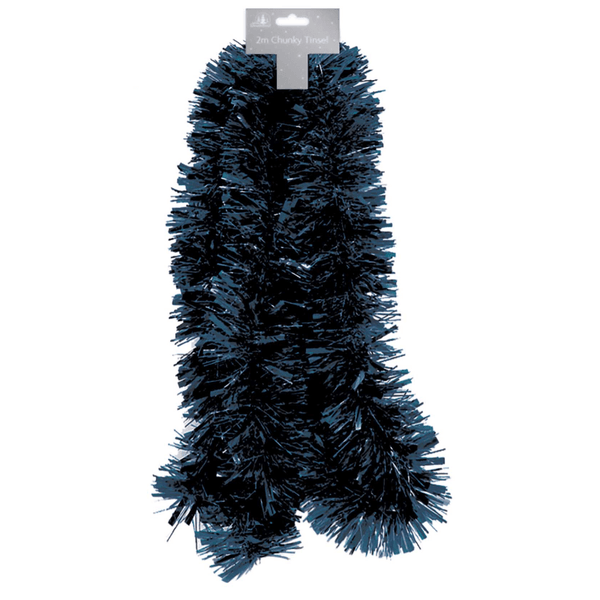 Tinsel XMAS Chunky - Navy Blue - (2m)