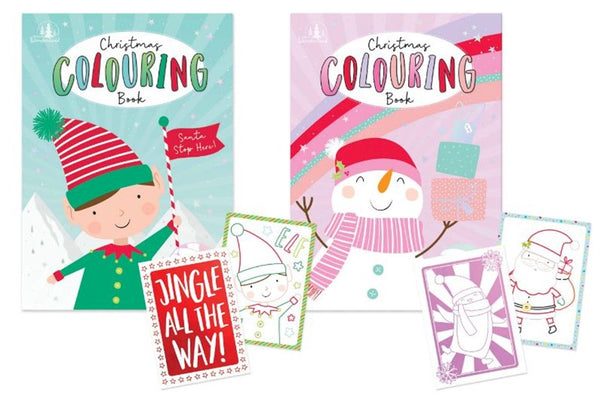 Activity XMAS Christmas Colouring Book in 2 Assorted Designs