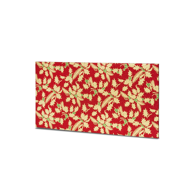 Unwrapped Holly Print Yule Log Boards Assortment Large (10")