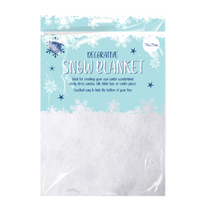 Christmas Snow Blanket (70cm x 50cm)
