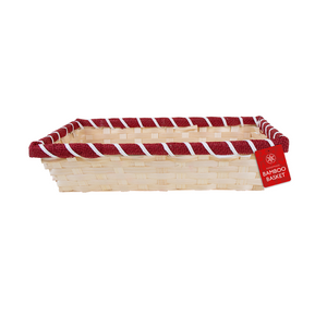 Rectangle Hamper Basket (31.5cm x 17.5cm x 7cm)