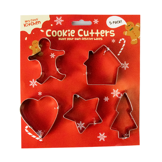 Xmas Cookie Cutters (5 Pack)
