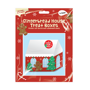 Gingerbread House Treat Boxes (4 Pack)