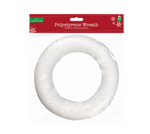 Polystyrene Flat Backed Wreath (20cm)