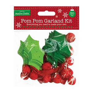 Make Your Own Felt Pom-Pom Garland Craft Kit