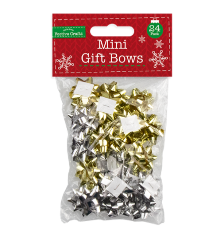 Mini Gift Bows 24 Pack