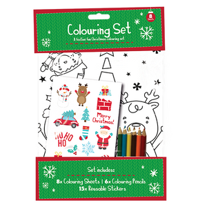 Christmas Colouring Set