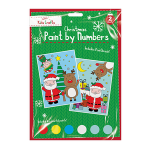 Xmas Paint By Numbers (2 Pack)