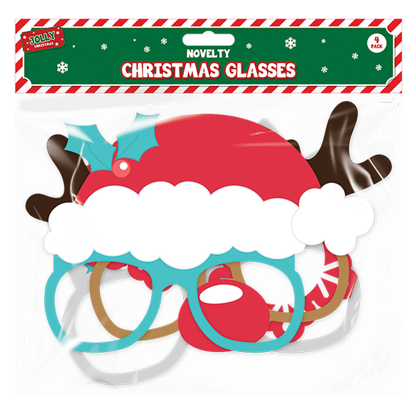 Christmas Glasses (4 Pack)