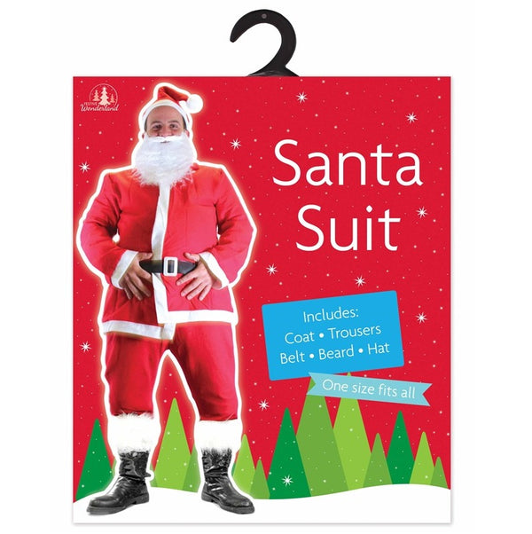 Plush XMAS Santa Suit