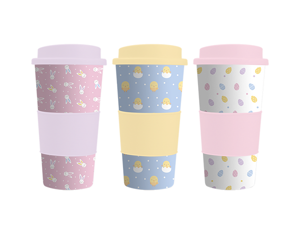 Easter Printed Travel Mug - (500ml)