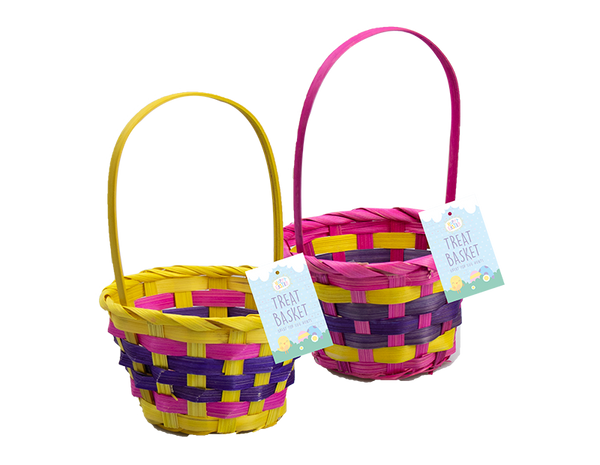 Easter Large Woven Treat Basket