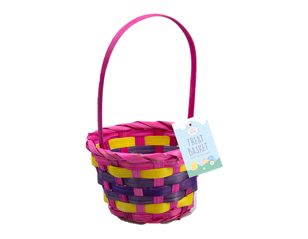 Easter Large Woven Treat Basket