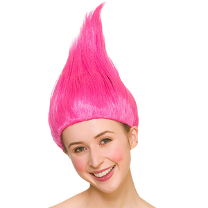 Troll Wig- Pink