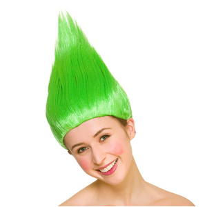 Troll Wig- Green
