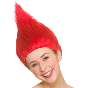 Troll Wig- Red