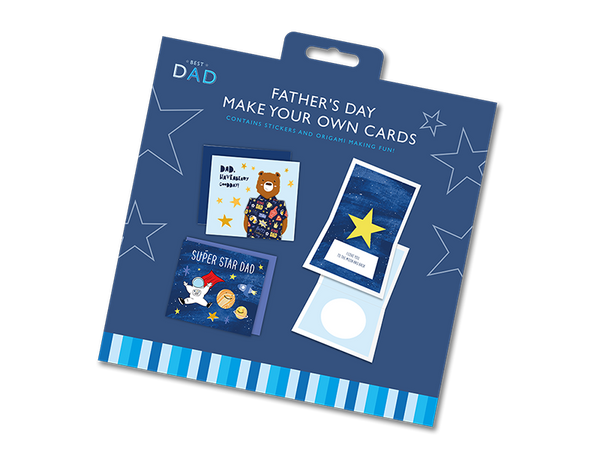 Father's Day Make Your Own Cards - (2 Pack)