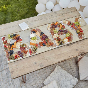 White Baby Grazing Board