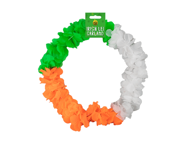 Irish Tricolour Lei Garland