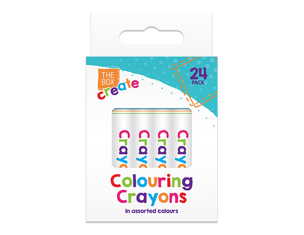Colouring Crayons - (24 Pack)