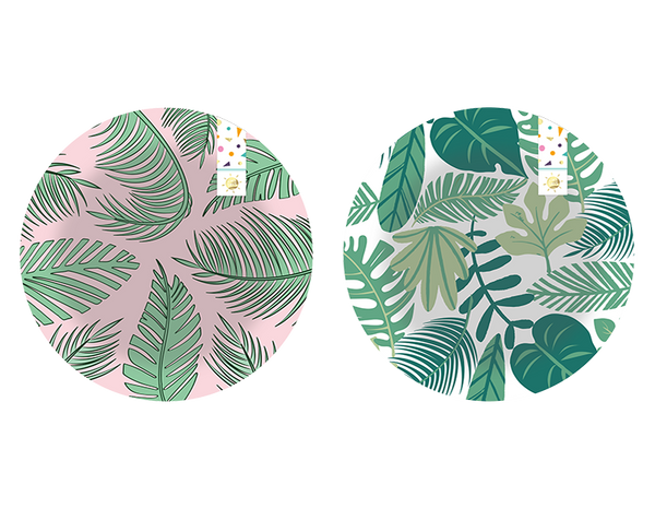 Summer Party Leaf Picnic Plate - (28cm)