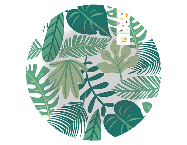Summer Party Leaf Picnic Plate - (28cm)