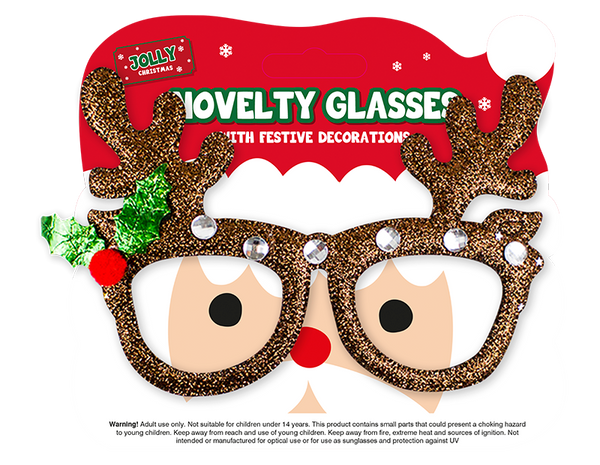 Christmas Novelty Glasses