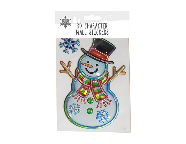 Xmas 3D Holographic Figure Stickers