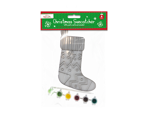 Christmas Suncatcher with Paint