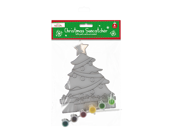 Christmas Suncatcher with Paint