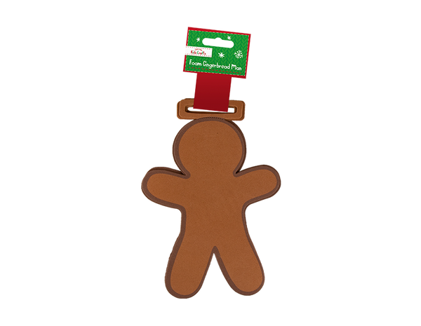 Christmas Foam Shapes in 6 Assorted Designs 22x17cm -  (4 Pack)