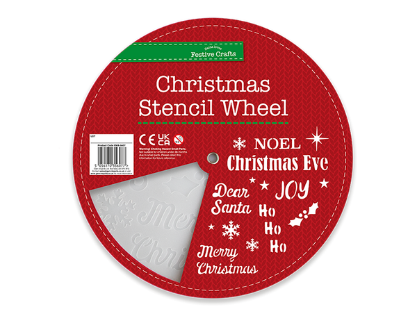 Christmas Stencil Wheel - (25cm)