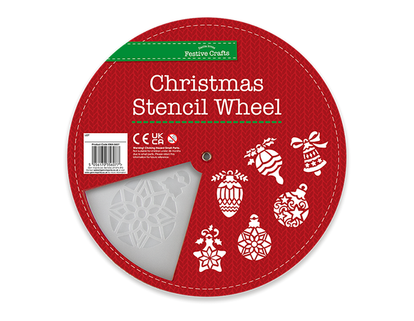 Christmas Stencil Wheel - (25cm)