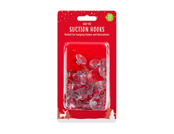 Suction Hooks - (20 Pack)